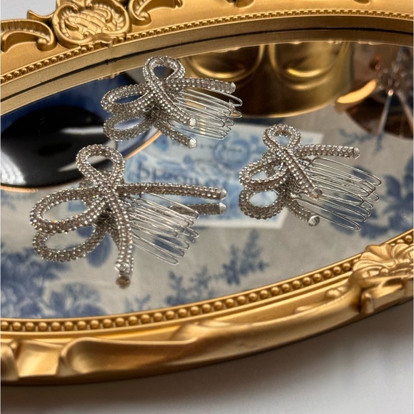 🆕 LELET NY 🧿 NWOT Mini Sasha Combs - Set of 3 Hair Clips - Picture 8 of 16